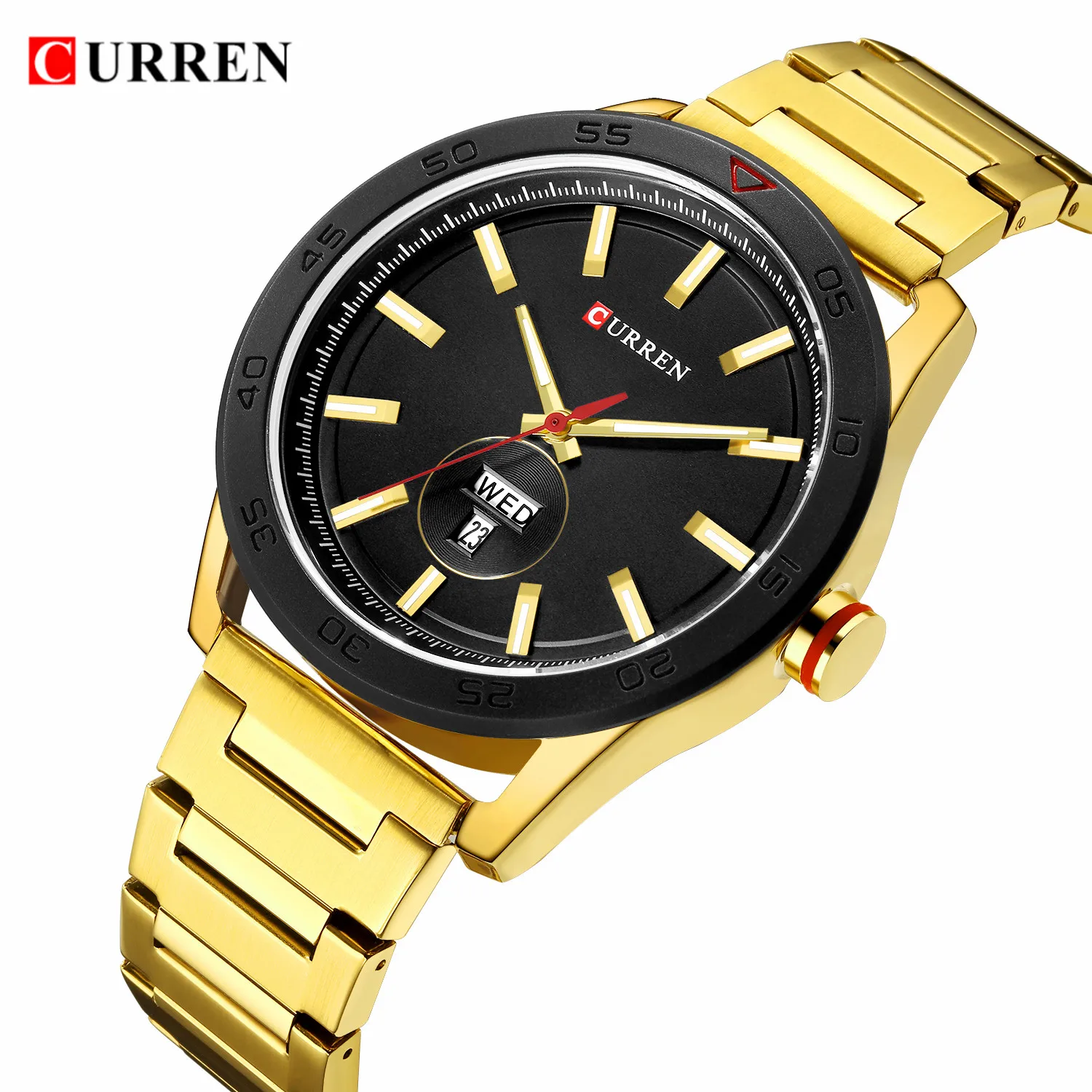 Curren Мужские часы Топ бренд класса люкс простой бизнес мужские наручные из