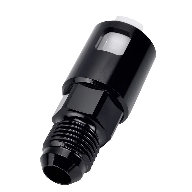 ESPEEDER Aluminum -6AN Male to 3/8 &quotSAE быстроразъемный женский пуш-ап EFI Fitting AN6 Black | Автомобили и