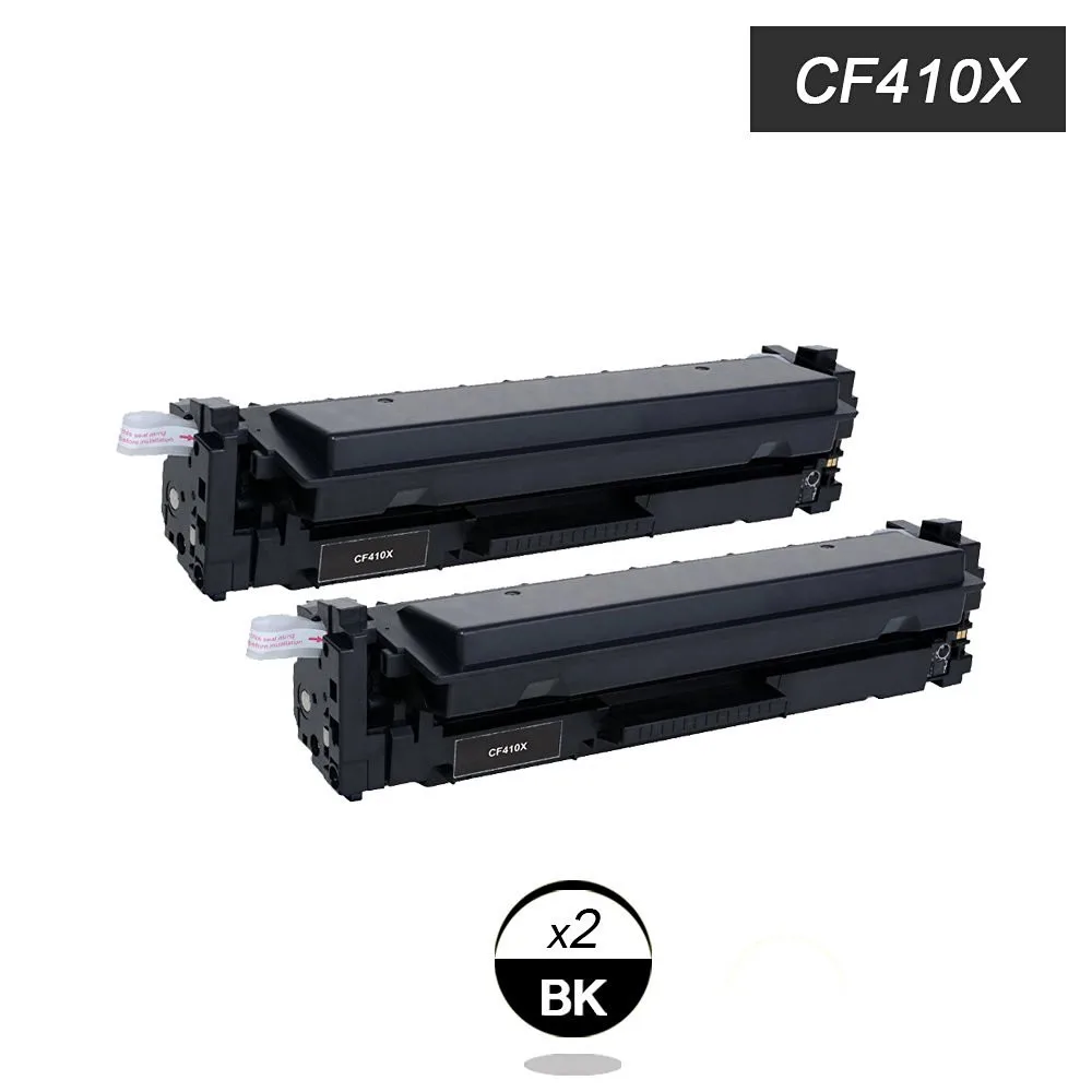 Берсерк [Hisaint] 2 шт. Черный Тонер Совместимый для HP Laserjet Pro CF410X M452 dn/dw/nw M470 6 500 страниц