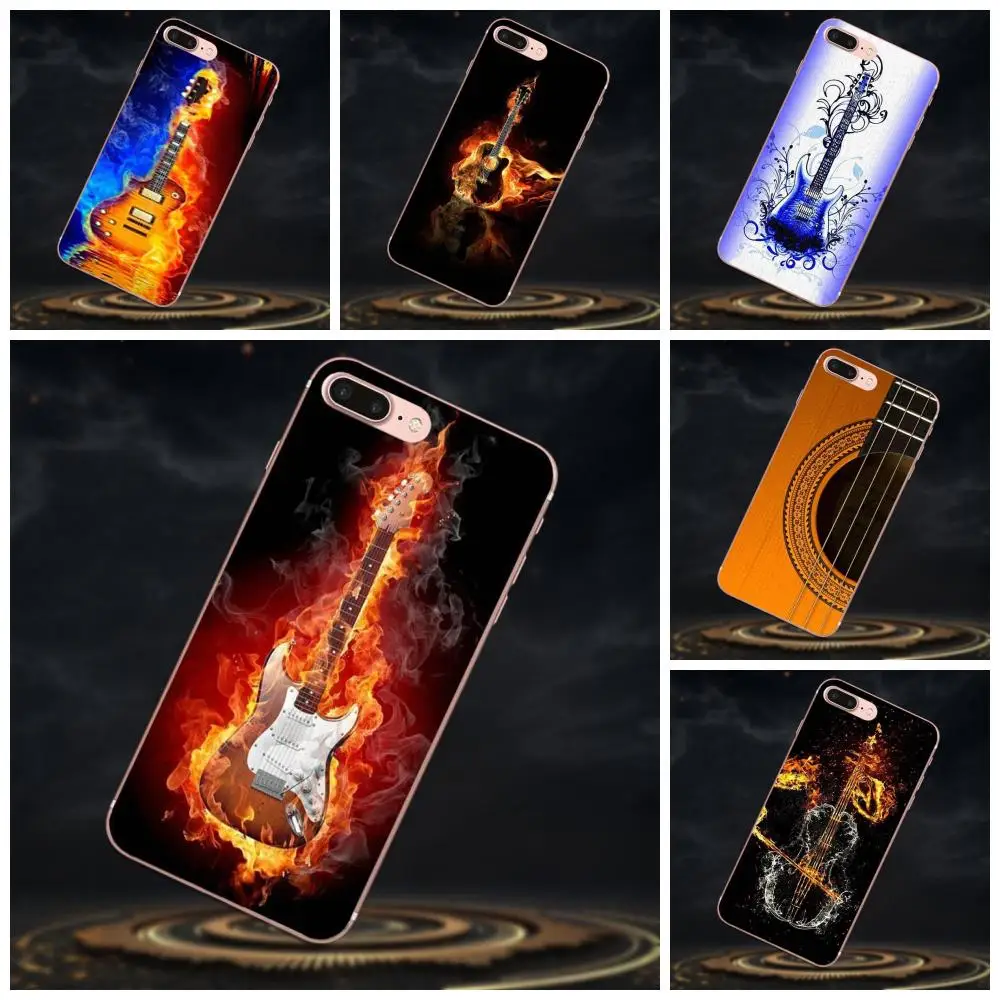 Цветной плакат для музыки на гитаре 2019 Fire Water LG Nexus 5 5X G2 G3 mini spirit G4 G5 G6 K4 K7 K8 K10 2017 V10 V20