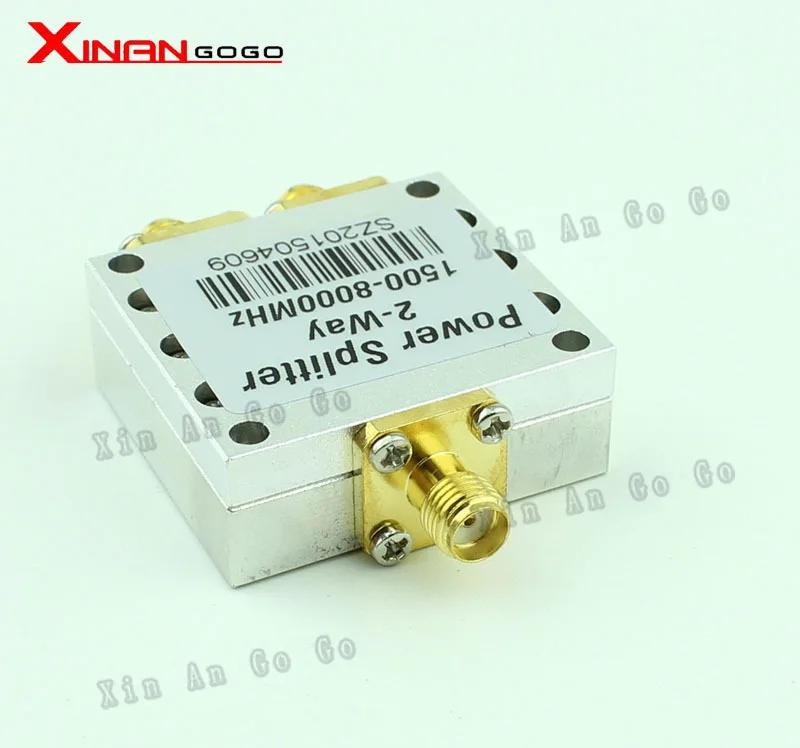 Новый 2 Way SMA Мощность Splitter 1500 мГц ~ 8000 женский 8 г делитель сигнала кабель