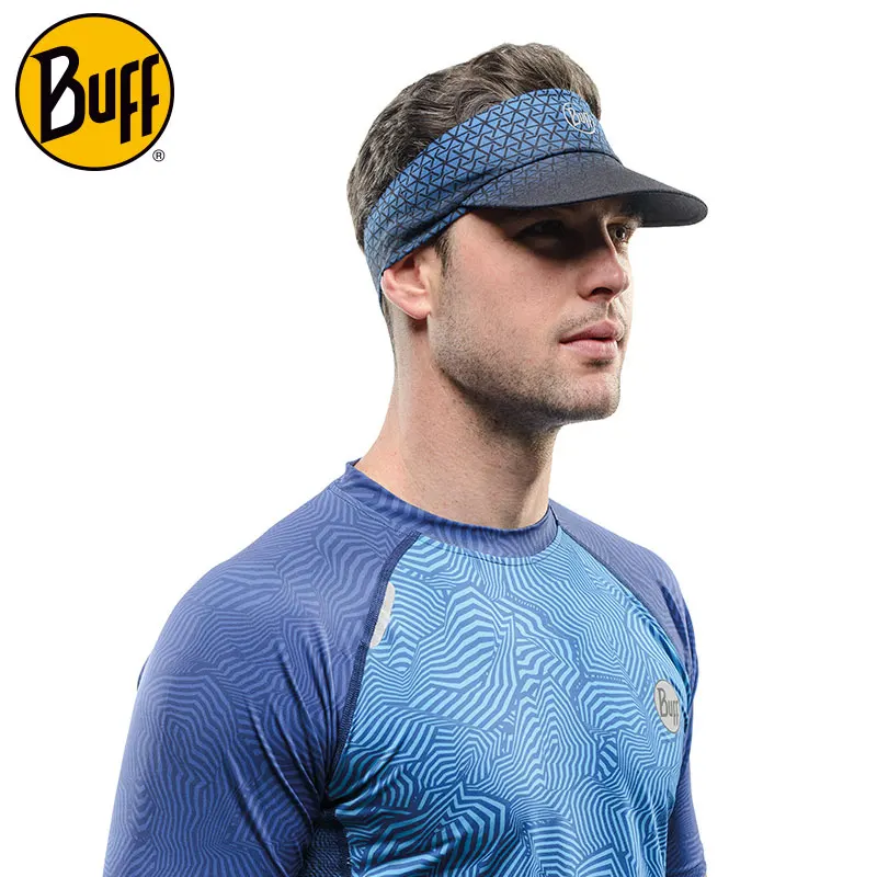 BUFF R-Equilateral, накидка для бега, козырек, для улицы, для пешего туризма, солнцезащитная Кепка, для женщин, мужчин, УФ-защита, для лица, для шеи