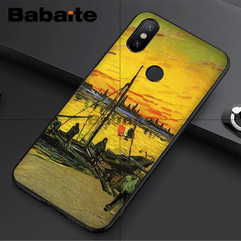 Babaite Ван Гог Звездная ночь живопись чехол для телефона для redmi 5plus 5A 6pro 4X note5A note4x note6pro 6A Чехол для мобильного телефона