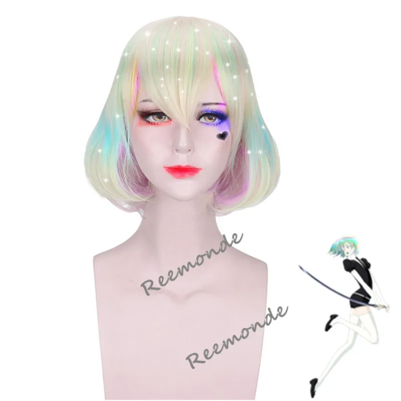 COSREA земля блестящие Косплэй костюм со стразами Аметист Houseki не Kuni рутил Bort Jade с