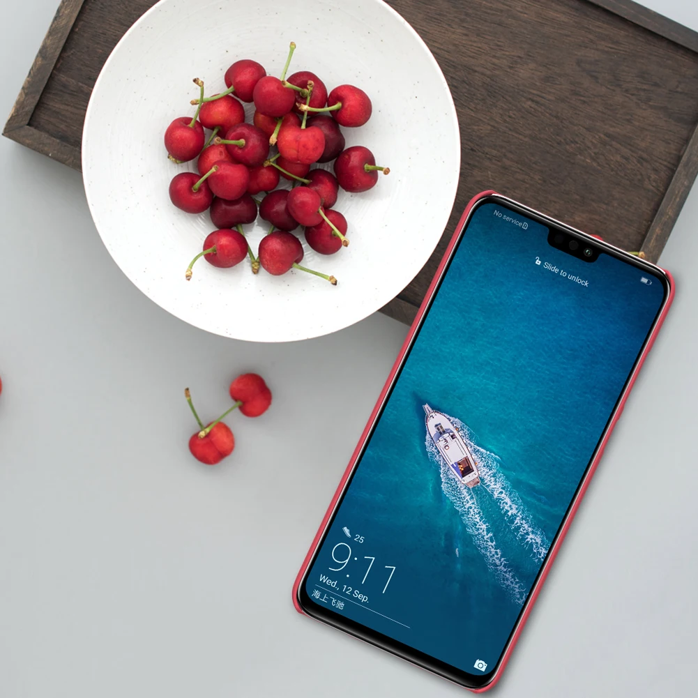 Чехол для huawei Honor 8X, матовый чехол Nillkin из поликарбоната, Жесткий Чехол для huawei Honor 8X Max с держателем для телефона