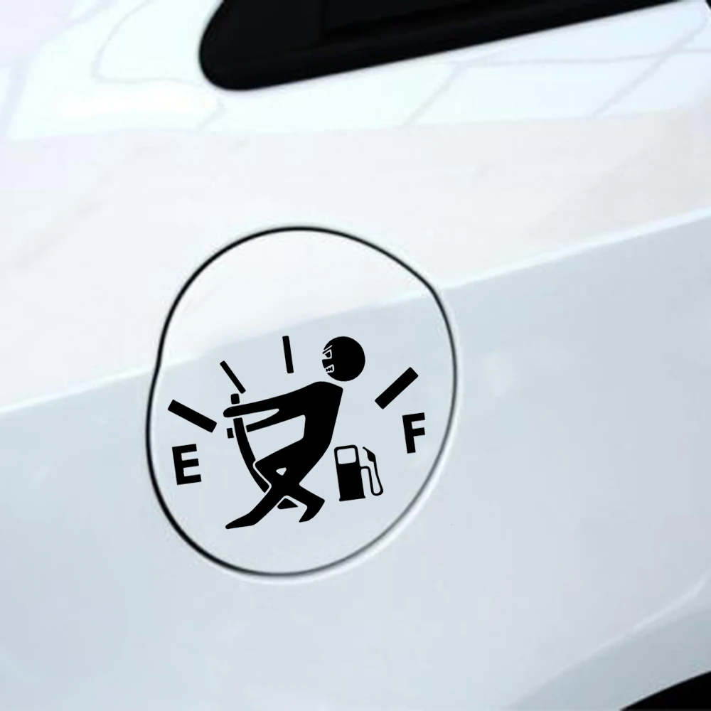 Забавный Потяните указатель топливного бака на полный Hellaflush светоотражающий