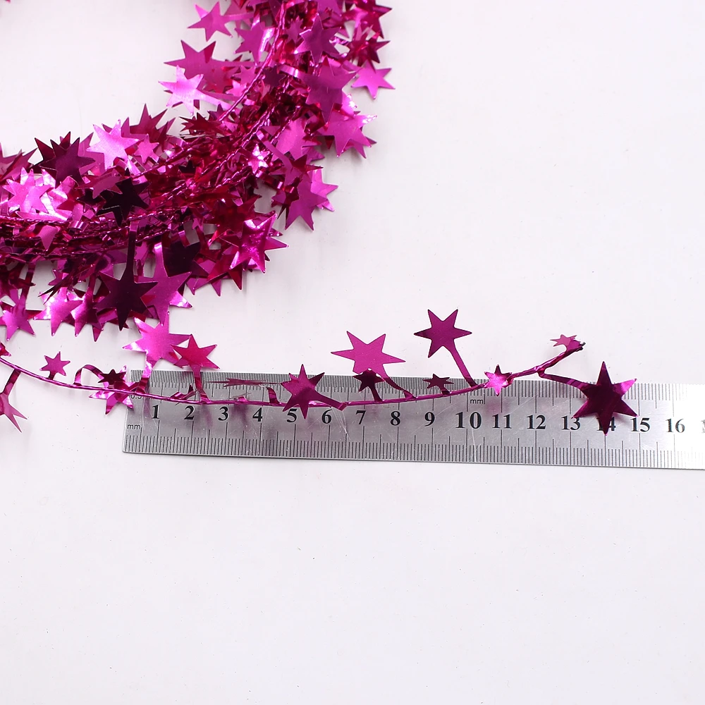 7 м/объем искусственная железная проволока звезда цветок лоза свадебное