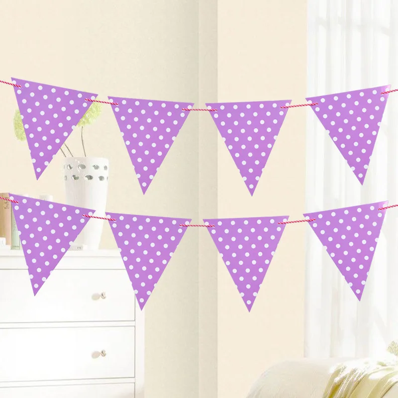 3m Spot Flags and Banners Party Supplies Baby Shower Banner Birthday Decorations Kids Christmas For Home | Дом и сад