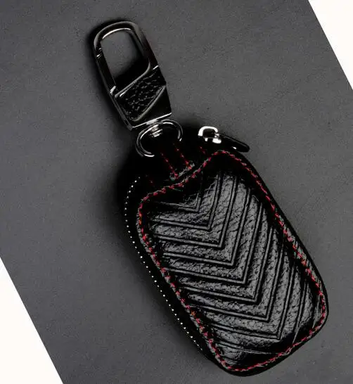 2017 Новый дизайн высокое качество твил натуральная кожа кошелек для ключей