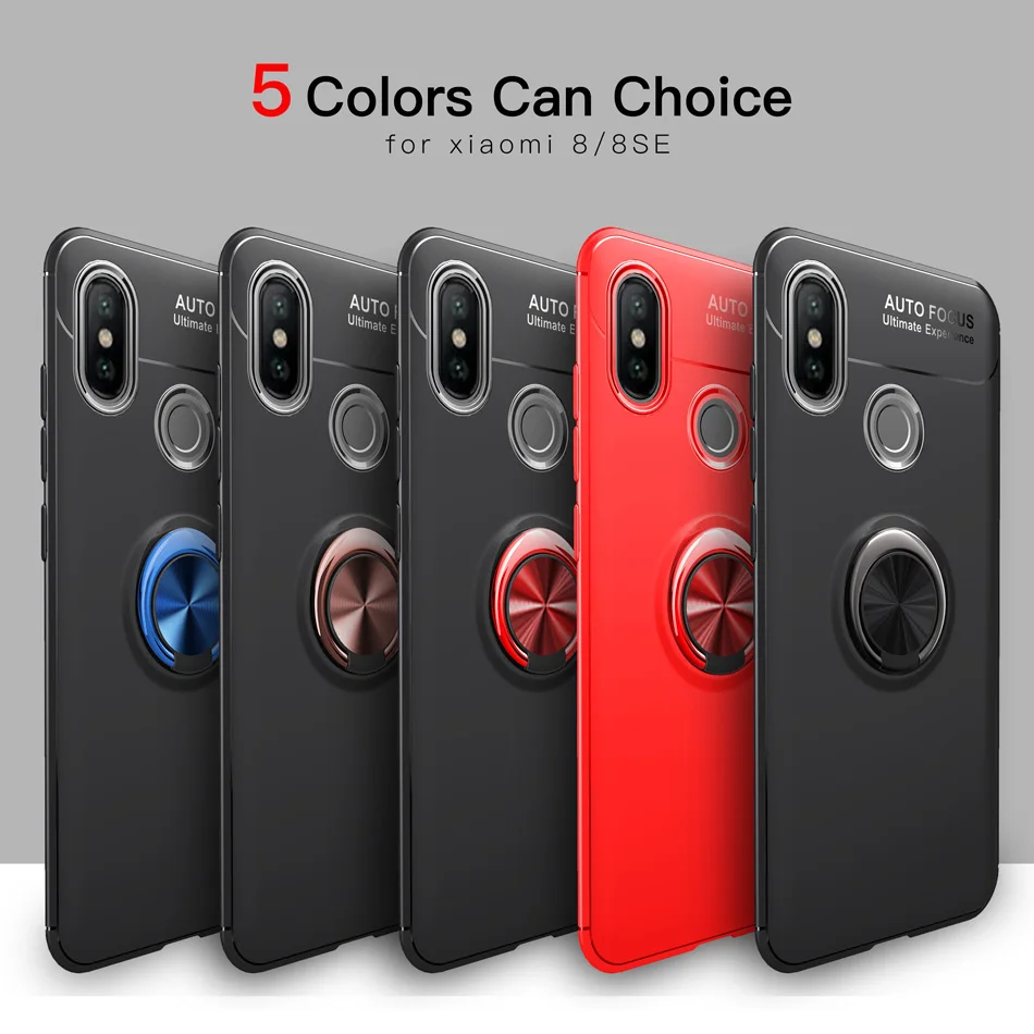 Чехол для Xiaomi 8 чехол Mi8 Mi8SE автомобильный держатель подставка магнитный