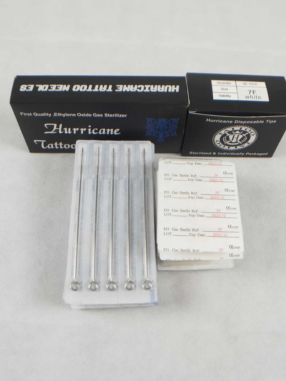 Tattoo Needles Tip (9RS+9RT) 50pcs Disposable and Tips for Gun |