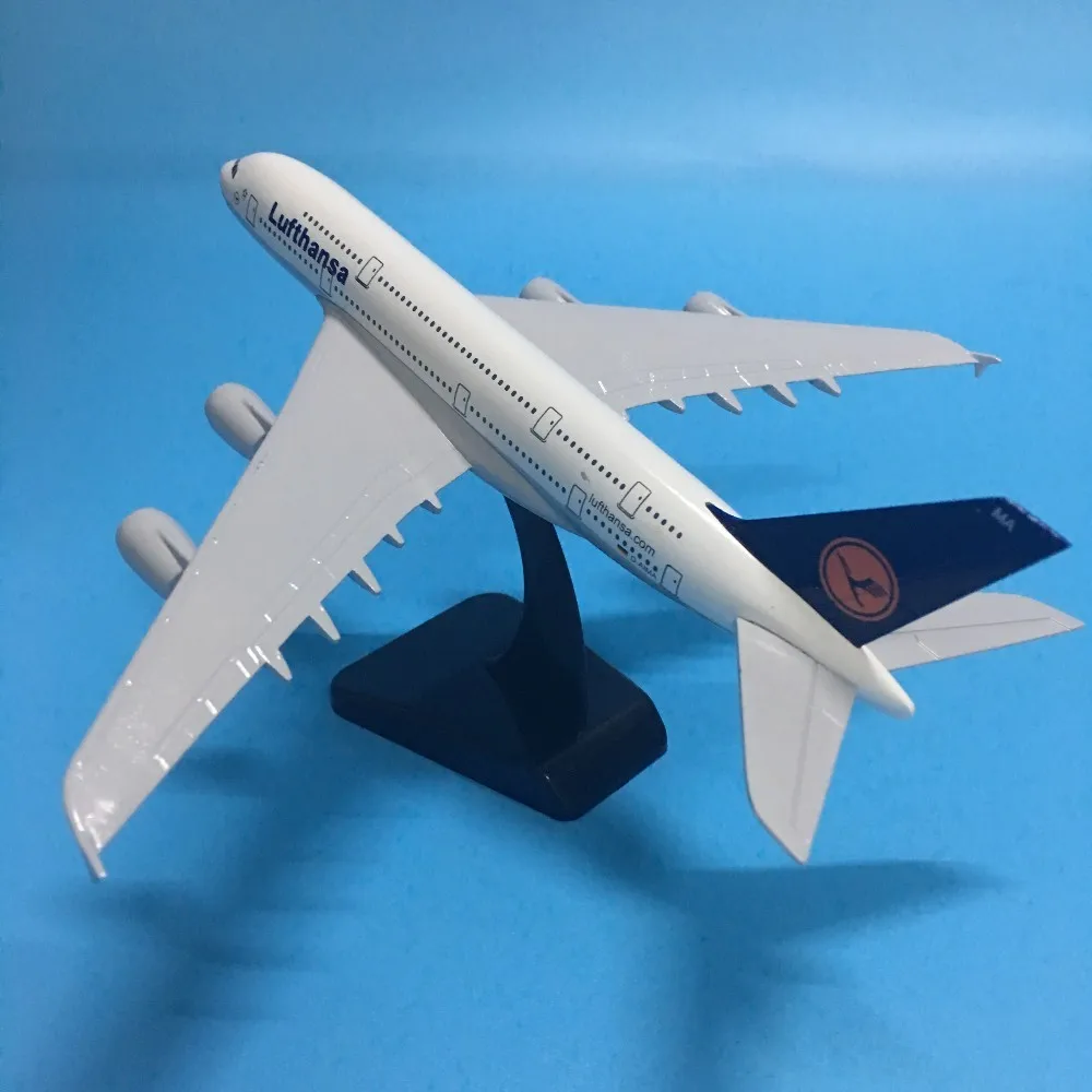 JASON TUTU 20 см модель самолета Модель самолета Lufthansa Airbus A380 модель самолета 1:200 литой под давлением металлический самолет игрушка в подарок