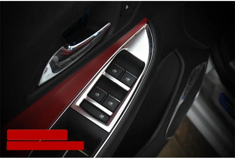 4 шт. кнопки для подлокотников и окон Chevrolet Cruze 2017 2018|Хромирование| |