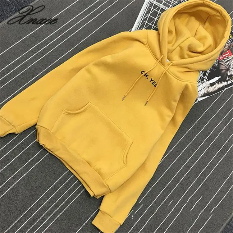 

Autumn and winter wear plus velvet women's hoodie loose long sleeve pullover jacket female