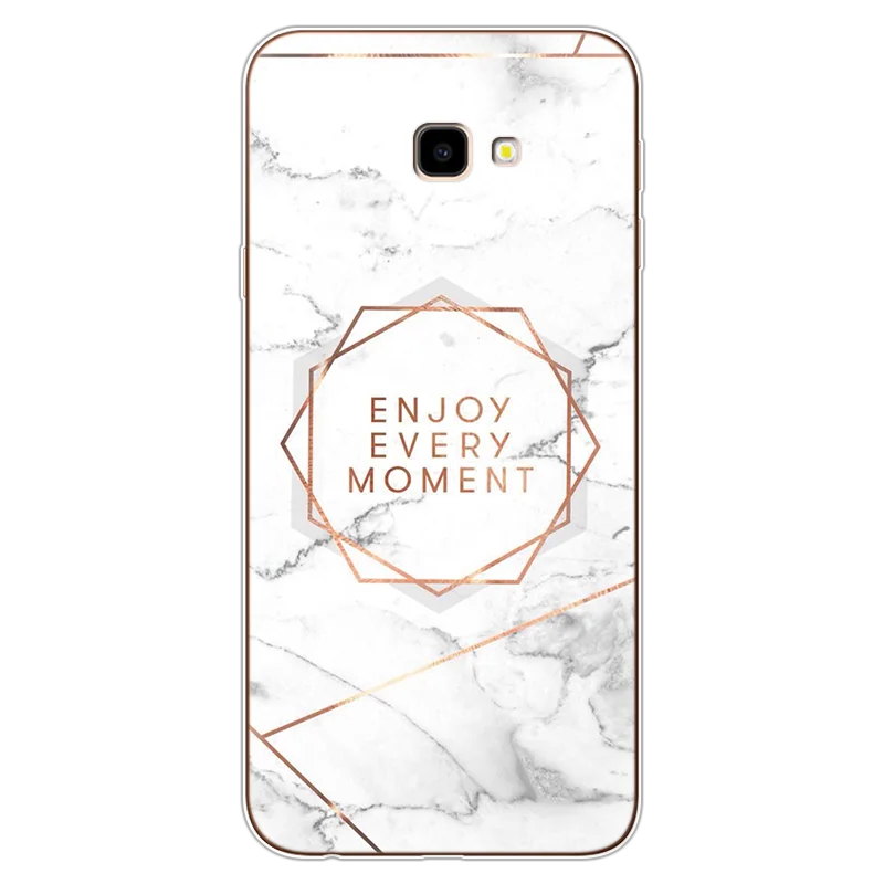 dlsENJOY Мягкий ТПУ чехол для телефона с цветочным мрамором для samsung Galaxy J4 Plus чехол силиконовый 6," для samsung J4Plus чехол Coque Capa Fundas чехол - Цвет: dlsENJOY