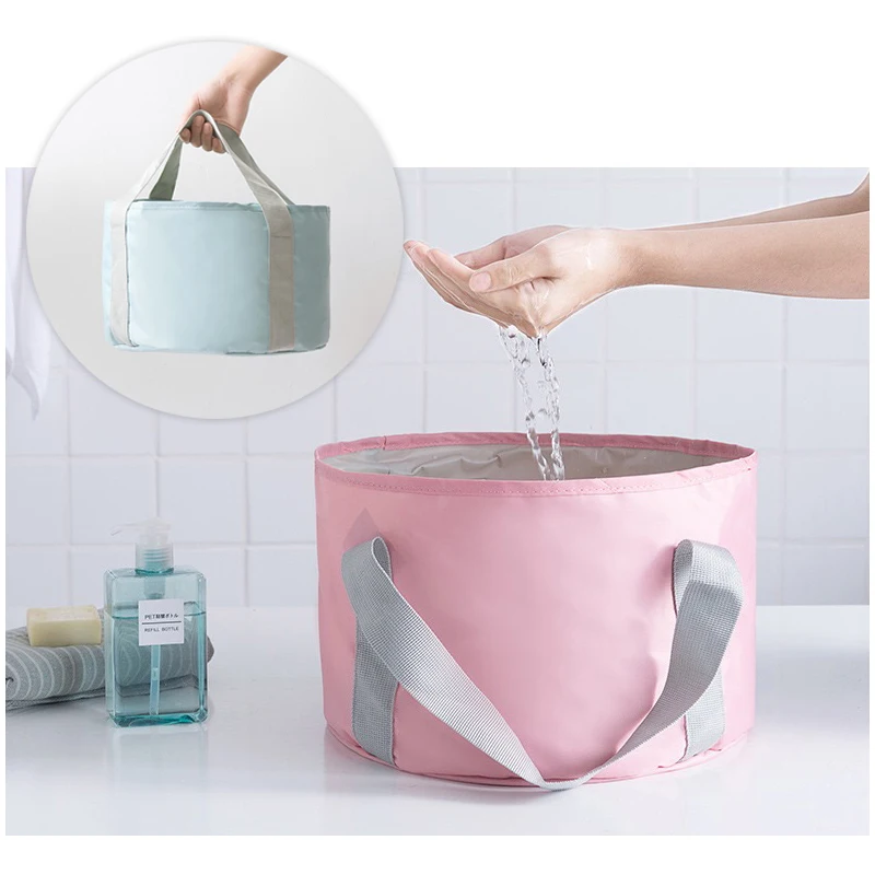 Портативная раковина для мытья с ремешками дорожная ног мойка фруктов Походное
