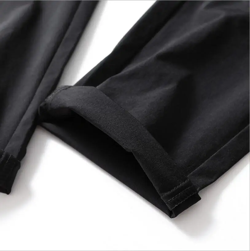 Классические мужские однотонные спортивные штаны повседневные брюки с