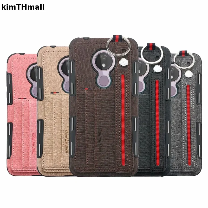 Чехол для Motorola Moto G7 Plus power E5 play One P30 чехол с ремешком и отделением карт
