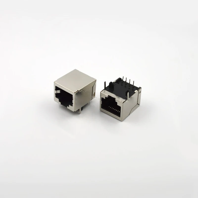 100 шт. RJ45 разъем сетевой интерфейс с экранированным корпусом все включено 8P8C