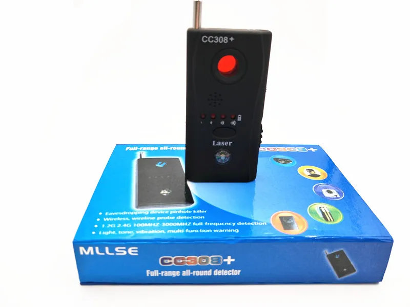 Wi Fi радио CC308 + RF GSM устройство анти шпионский лазер Пинхол объектив скрытая камера