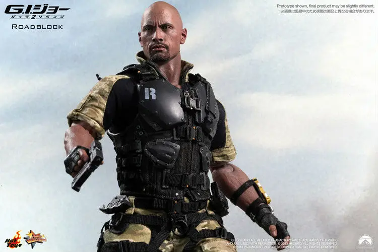Ht Hottoys, 1/6 масштаб, фигурка, кукла, блокблок, Дуэйн Джонсон, Г. И. Джо: retumation 1", фигурка, кукла, коллекционная фигурка, модель