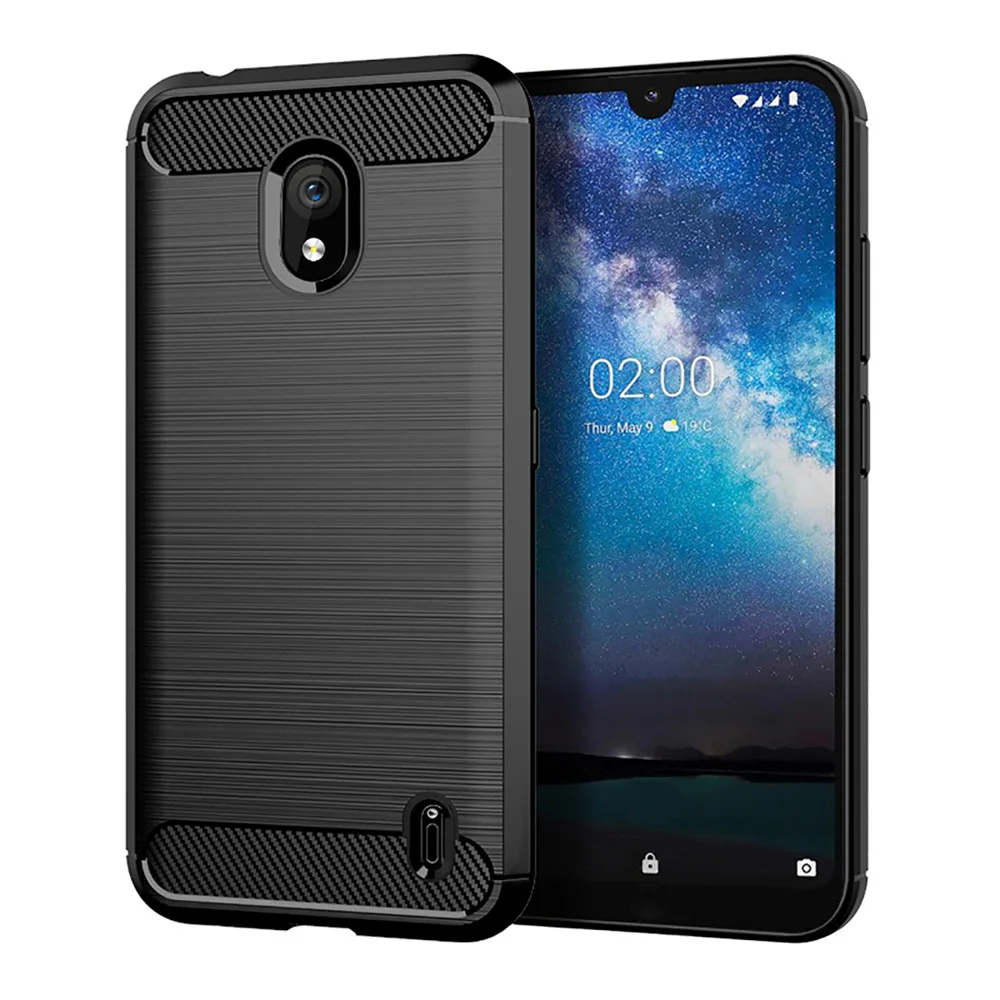 Углеродного волокна ТПУ чехол для Nokia 7,2 2,2 3,2 6,2 6,1 5,1 плюс 4,2 7,1 2,1 3.1C C1 X3 X6 2018X71 9 PureView Nokia 8 чехол из силикона