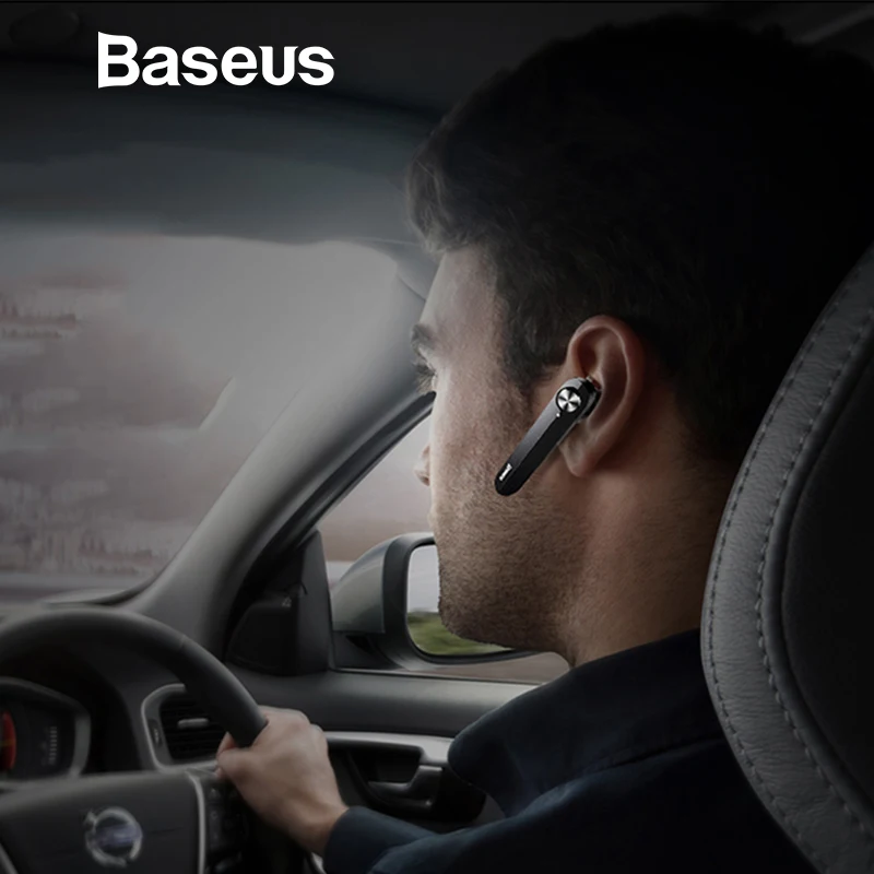Baseus беспроводные Bluetooth наушники мини бизнес портативные наушники с микрофоном a01для xiaomi iPhone вождения Fone De Ouvido