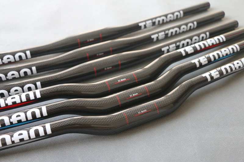 Руль для горного велосипеда TEAMNI полностью углеродный руль велоспорта плоский