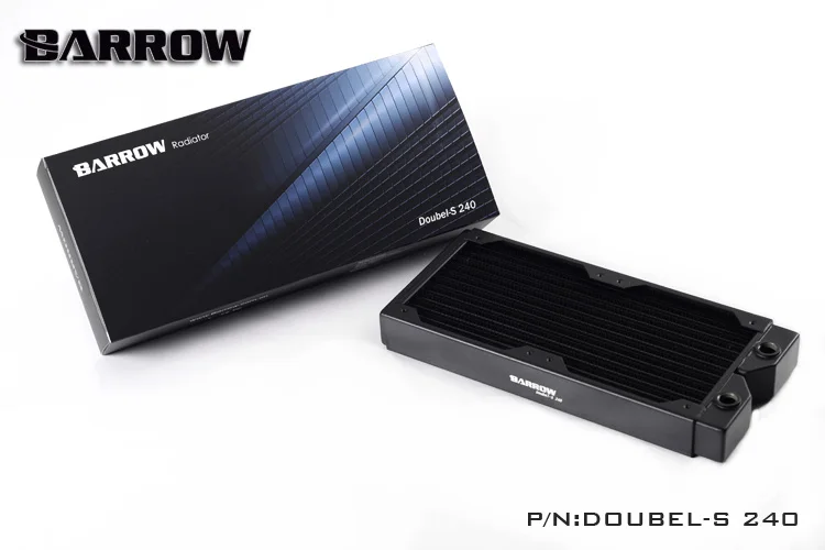 

Barrow Doubel-s 240mm 2 x 12cmDouble Fin Copper Radiator Water Cooling