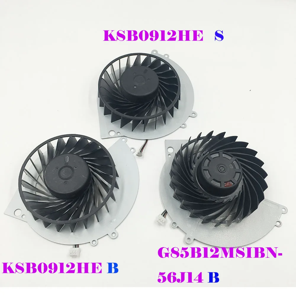 Б/у KSB0912HE G85B12MSIBN-56J14 Замена для PS4 1100 1200 внутренний Процессор Вентилятор охлаждения