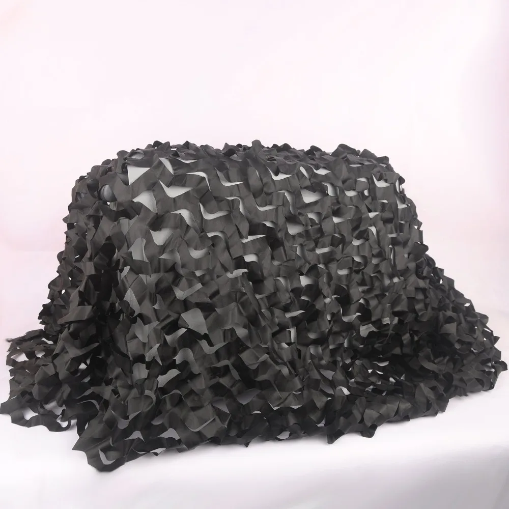 Камуфляжной сеткой для продажи дешевые mlitary камуфляжная сеть черный Армия сетки