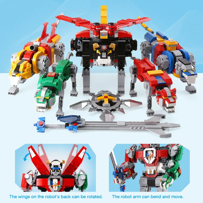 Бренд 16057 Voltron Defender Of The Universe модель строительные блоки наборы как Chritmas подарки