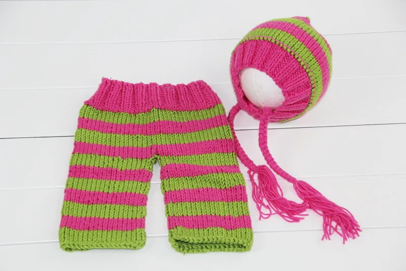 Бесплатная доставка шапочка и штаны для новорожденных комплект маленьких