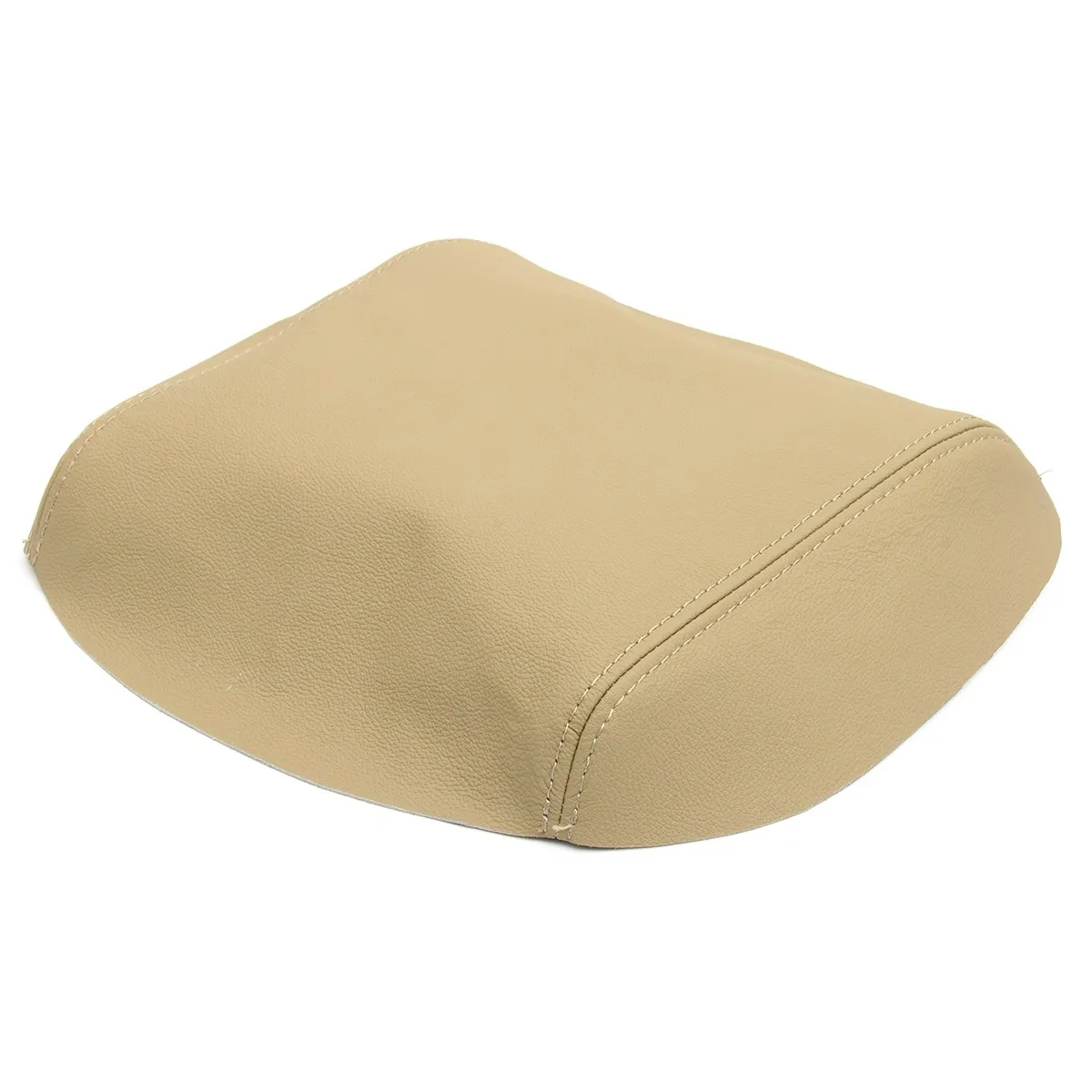 Beige Автомобиль натуральная кожа центральной консоли крышка подлокотника Pad для Honda Pilot 2009 2010 2011 2012 2013 черный/серый/бежевый - Название цвета: Beige
