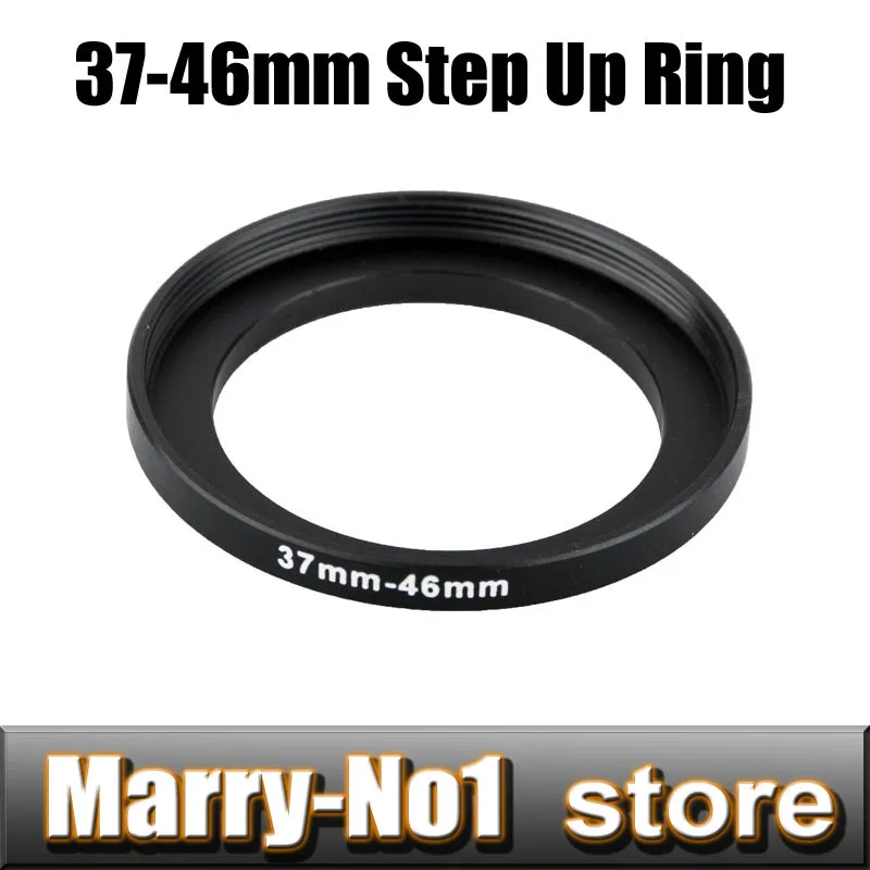

Free shipping Black Step Up Filter Ring 37mm to 46mm 37mm-46mm 37-46mm