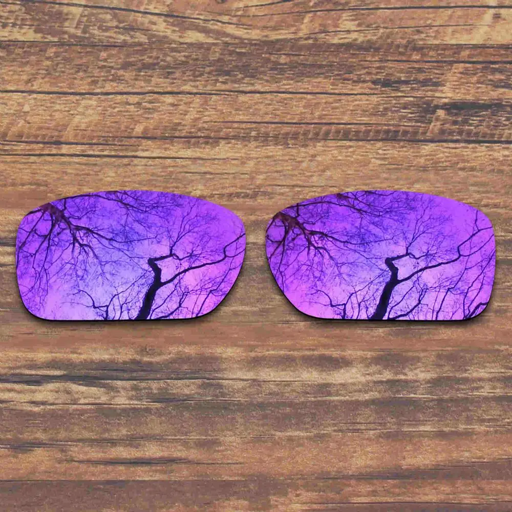 Purple Mirrored ToughAsNails поляризованные Сменные линзы для солнцезащитных очков Оукли турбины-несколько вариантов - Цвет линз: Purple Mirrored