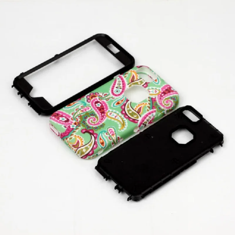 cashew flower water/dirt/shockproof mobile phone Hybrid Hard Plastic case for iphone6 5.5inches Pc + silicon phone-case/ shell |