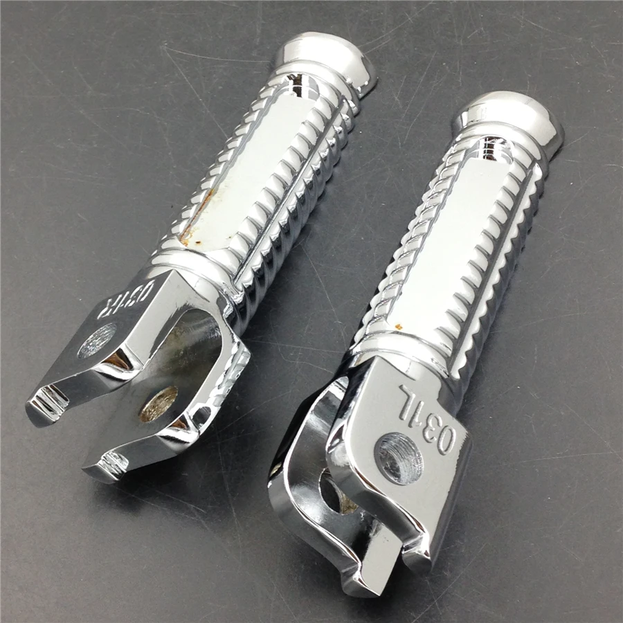 Aftermarket Бесплатная доставка мотоцикл части Передней Подножки для Honda CBR 600 F4 F4i VFR VTR