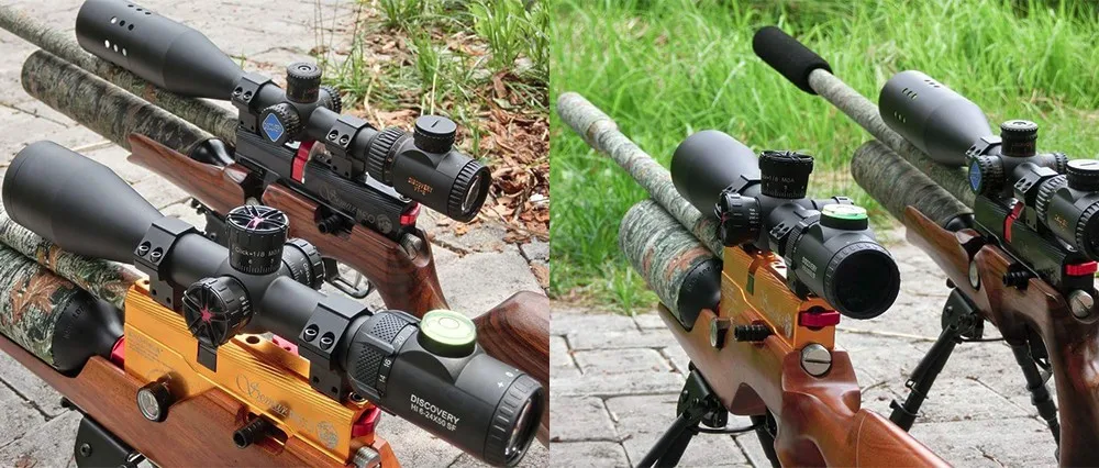 Дискавери оптический прицел HI 4-16X44 SFIR HK Сетка прицел с полуmil-DOT Сетка с подсветкой R& G Лучший для охоты