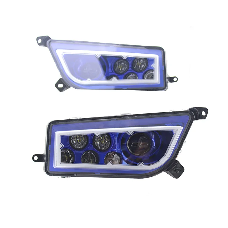 RZR светодиодный фары ATV часть POLARIS 1000 XP приложение Управление RGB Halo фар|halo headlights|rzr