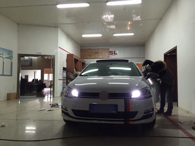 2x Xenon Белый без ошибок PW24W светодиодный сменный фонарь для Golf MK7 Golf VII rline Golf 7 для стайлинга автомобилей дневные ходовые огни