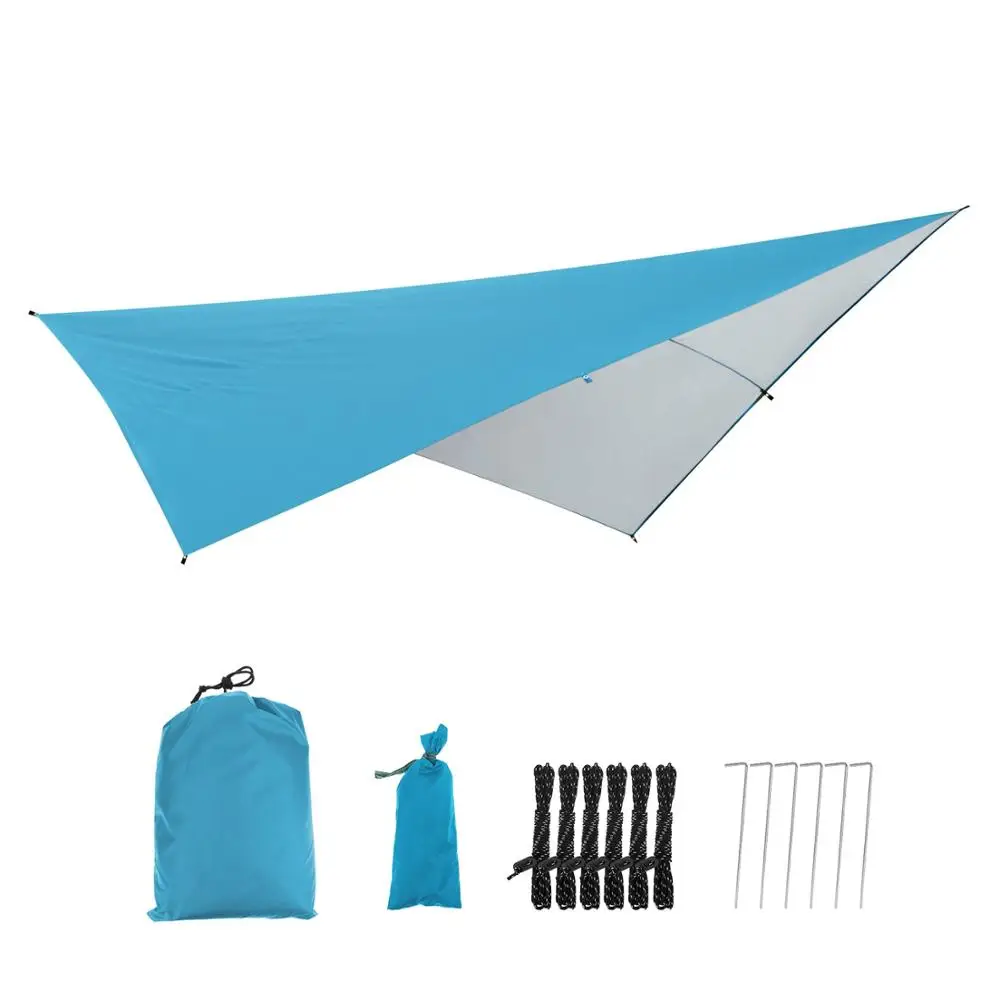 Portable Lightweight Outdoor Camping Sunshade Hammock Cover shelter Waterproof Tent rain fly Tarp | Мебель