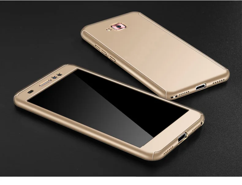 Чехол для Huawei Y6 Pro 360 Полное покрытие чехол TIT-U02 TIT-AL00 с закаленным стеклом |