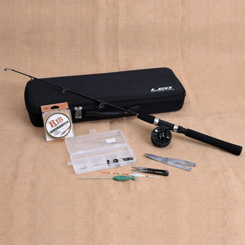 37 шт. набор рыболовных снастей LEO 80 см|rod combo|fly rod combokit kits |