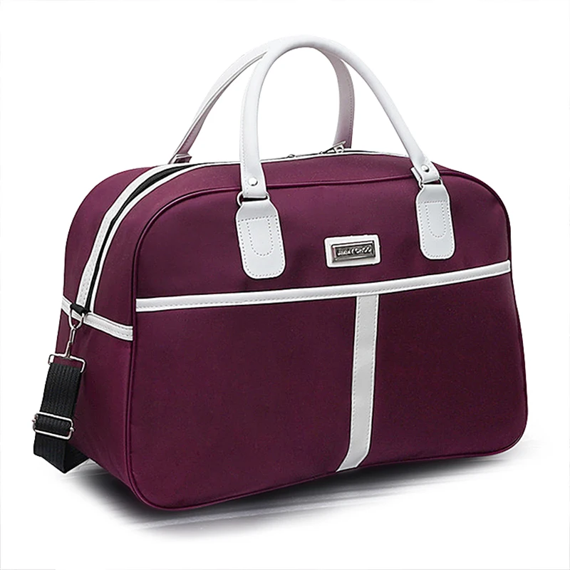 

Oxford Women Travel Bags Waterproof Large Capacity Fashion Handbag Female Duffle Bag T734 Weekend Travel Bag For Women