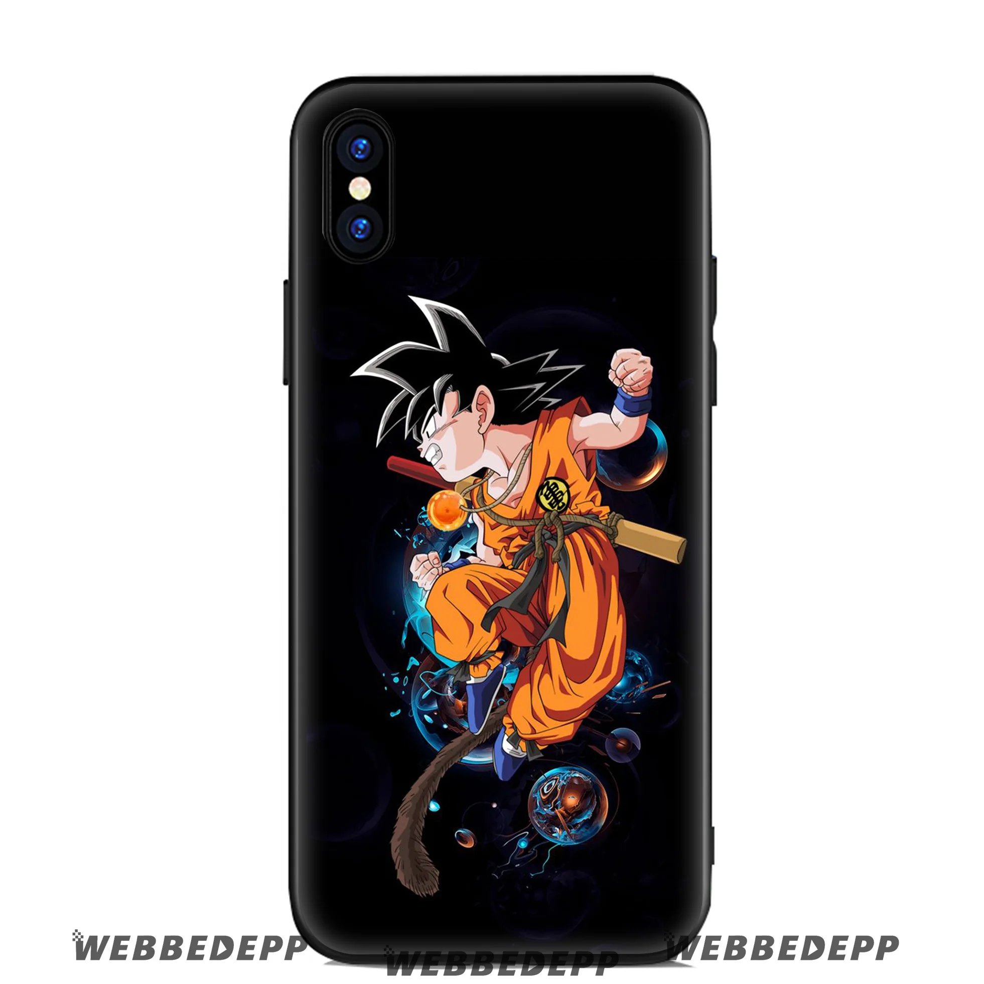 WEBBEDEPP DRAGON BALL Z Goku Мягкий силиконовый чехол для Apple iPhone 11 Pro Xr Xs Max X или 10 8 7 6 6S Plus 5 5S SE