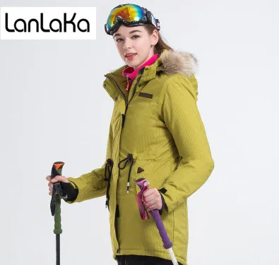 Jacket 3 Лыжная куртка для женщин, зимняя водонепроницаемая куртка, высокое качество, новые лыжные куртки для сноубординга, фиолетовые лыжные пальто для женщин - Цвет: Jacket 3