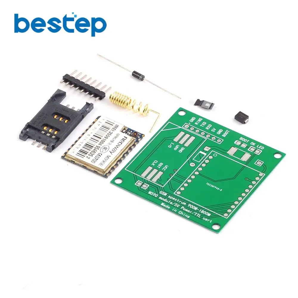 M590E GSM GPRS наборы DIY M590 900 m 1800 sms cpu MCU тест|kit kits|gprs modulekit gsm |
