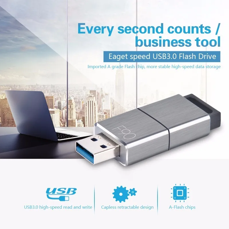 Eaget F90 Usb3.0 флеш-накопитель Флешка водостойкий флеш-накопитель карта памяти Usb