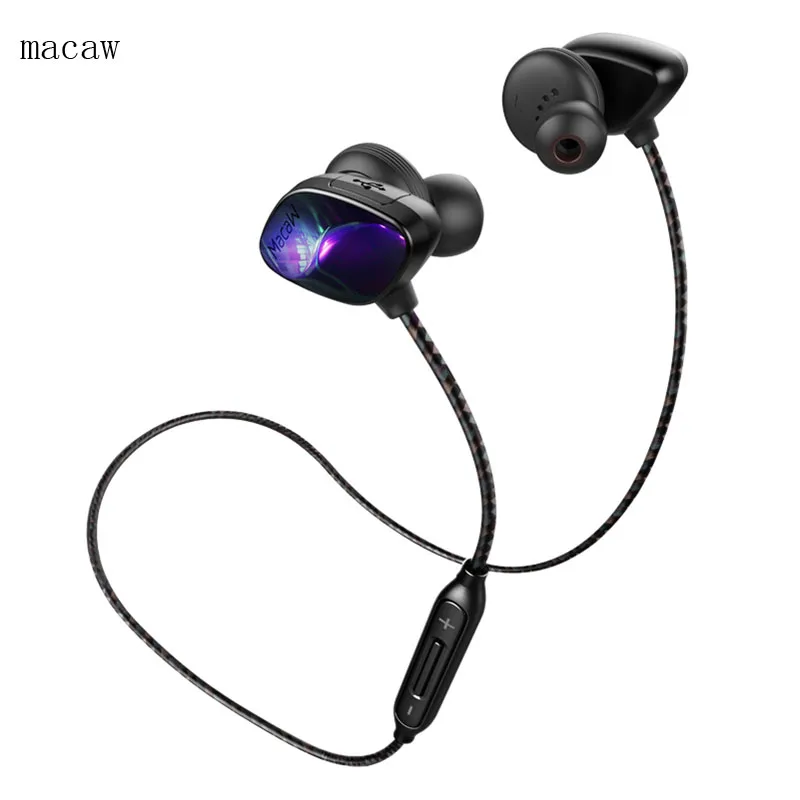 Bluetooth наушники macow T800 водонепроницаемые спортивные вкладыши Беспроводные